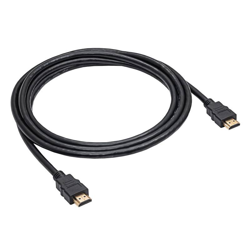 Akyga AK-HD-30A HDMI 1.4 High Speed kabelis su Ethernet, 3 m, juodas