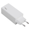 Sieninis įkroviklis Akyga AK-CH-20 100W USB-C USB-A PD GaN 5-20V / 1.5-5A baltas