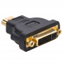 Akyga AK-AD-02 adapteris DVI-I 24+5 lizdas – HDMI kištukas, juodas