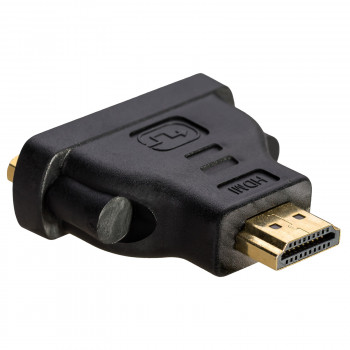 Akyga AK-AD-02 adapteris DVI-I 24+5 lizdas – HDMI kištukas, juodas