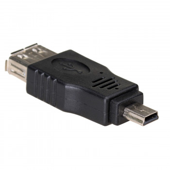 Akyga AK-AD-07 OTG adapteris USB-A lizdas – mini USB kištukas, juodas