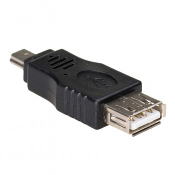 Akyga AK-AD-07 OTG adapteris USB-A lizdas – mini USB kištukas, juodas