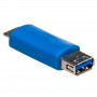 Akyga AK-AD-25 USB-A 3.0 (F) į Micro USB-B 3.0 (M) OTG adapteris, mėlynas