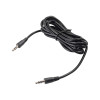 Akyga AK-AV-12 garso kabelis 3,5 mm mini jack kištukas – kištukas, 1,8 m, juodas
