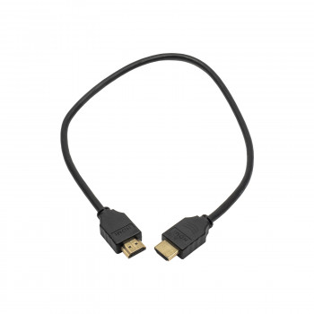 Akyga AK-HD-05A didelės spartos HDMI kabelis su Ethernet, HDMI 1.4, 0,5 m, juodas