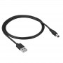 Akyga AK-DC-01 maitinimo kabelis USB-A kištukas – DC 5,5 x 2,1 mm kištukas, 0,8 m, juodas