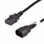 Akyga AK-PC-11A maitinimo ilgintuvas IEC C14 – IEC C13, CCA 3x0,5 mm², 5 m, juodas