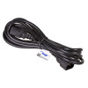 Akyga AK-PC-11A maitinimo ilgintuvas IEC C14 – IEC C13, CCA 3x0,5 mm², 5 m, juodas