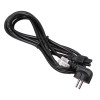 Akyga AK-NB-10A maitinimo kabelis CEE 7/7 – IEC C5, CCA 3x0,5 mm², 3 m, juodas