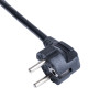 Akyga AK-NB-10A maitinimo kabelis CEE 7/7 – IEC C5, CCA 3x0,5 mm², 3 m, juodas