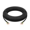 Akyga AK-SC-E31 EV įkrovimo kabelis be jungčių, 1 fazės 32 A, 3x 6 mm² + 2x 0,75 mm², 450/750 V, 5 m, juodas