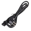 Akyga AK-PC-06C maitinimo kabelis CEE 7/7 (Schuko) – IEC C13, varis 3 x 1 mm², 3 m, juodas