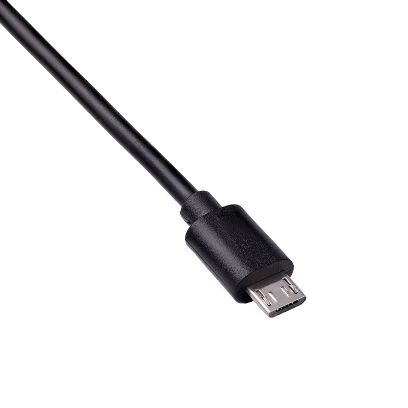 Akyga AK-USB-01 USB 2.0 kabelis USB-A (M) į Micro USB-B (M), 1,8 m, juodas