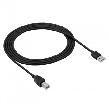 Akyga AK-USB-04 USB 2.0 spausdintuvo kabelis USB-A (M) į USB-B (M), 1,8 m, juodas
