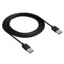 Akyga AK-USB-11 USB 2.0 kabelis USB-A (M) į USB-A (M), 1,8 m, juodas