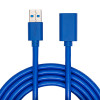 Akyga AK-USB-10 USB 3.0 prailginimo kabelis USB-A kištukas į lizdą, 1,8 m, juodas