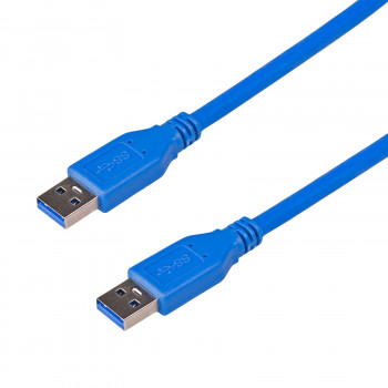 Akyga AK-USB-14 USB 3.0 kabelis USB-A (M) į USB-A (M), 1,8 m, mėlynas