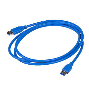 Akyga AK-USB-14 USB 3.0 kabelis USB-A (M) į USB-A (M), 1,8 m, mėlynas