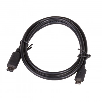 Akyga AK-USB-16 USB 2.0 kabelis Micro USB-B (M) į USB-C (M), 1 m, juodas