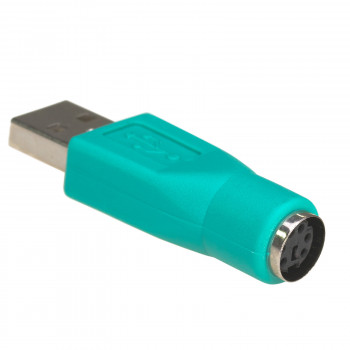 Akyga AK-AD-14 USB-A (F) į PS/2 (M) adapteris, žalias