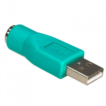 Akyga AK-AD-14 USB-A (F) į PS/2 (M) adapteris, žalias