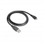 Akyga AK-USB-21 USB 2.0 kabelis USB-A (M) į Micro USB-B (M), 1 m, juodas