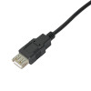 Akyga AK-USB-19 USB 2.0 prailginimo kabelis USB-A (M) į USB-A (F), 3 m, juodas