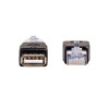 Akyga AK-AD-27 USB-A (F) į RJ45 (M) adapteris, juodas