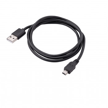 Akyga AK-USB-22 USB 2.0 kabelis USB-A (M) į Mini USB-B 5-pin (M), 1 m, juodas