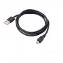 Akyga AK-USB-22 USB 2.0 kabelis USB-A (M) į Mini USB-B 5-pin (M), 1 m, juodas