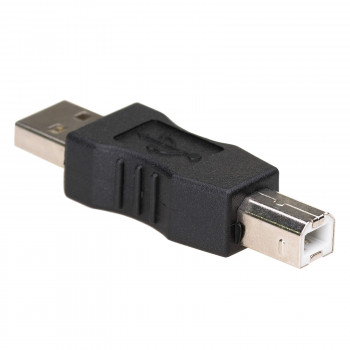 Akyga AK-AD-29 USB-A (M) į USB-B (M) adapteris, juodas