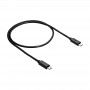 Akyga AK-USB-17 USB 2.0 kabelis Micro USB-B (M) į Micro USB-B (M), 0,6 m, juodas