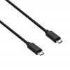 Akyga AK-USB-17 USB 2.0 kabelis Micro USB-B (M) į Micro USB-B (M), 0,6 m, juodas