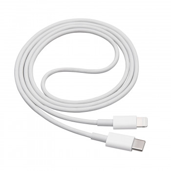 Akyga AK-USB-35 USB-C (M) į Lightning (M) kabelis, 20 W, 1 m, baltas