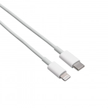 Akyga AK-USB-35 USB-C (M) į Lightning (M) kabelis, 20 W, 1 m, baltas