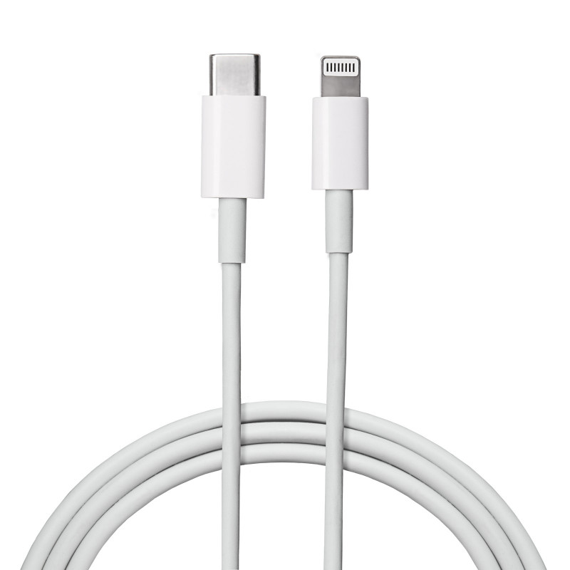 Akyga AK-USB-35 USB-C (M) į Lightning (M) kabelis, 20 W, 1 m, baltas