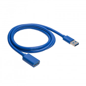 Akyga AK-USB-28 USB 3.0 prailginimo kabelis USB-A (M) į USB-A (F), 1 m, juodas