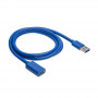 Akyga AK-USB-28 USB 3.0 prailginimo kabelis USB-A (M) į USB-A (F), 1 m, juodas
