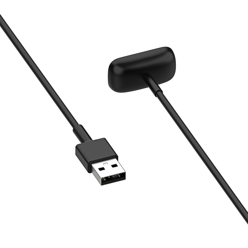 Akyga AK-SW-45 įkrovimo kabelis, skirtas Fitbit Luxe / Charge 5 / Charge 6, USB, 1 m