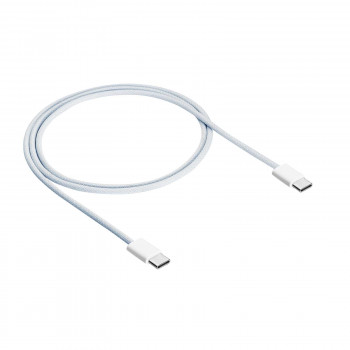 Akyga AK-USB-51 USB-C – USB-C pintas kabelis iPhone 15, USB 2.0, 60 W, 1 m, baltas