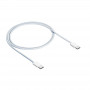 Akyga AK-USB-51 USB-C – USB-C pintas kabelis iPhone 15, USB 2.0, 60 W, 1 m, baltas