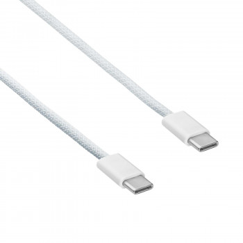 Akyga AK-USB-51 USB-C – USB-C pintas kabelis iPhone 15, USB 2.0, 60 W, 1 m, baltas