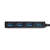 Akyga AK-AD-52 aktyvus USB-C šakotuvas, USB-C (M) į 4x USB-A (F), USB 3.1, 20 cm
