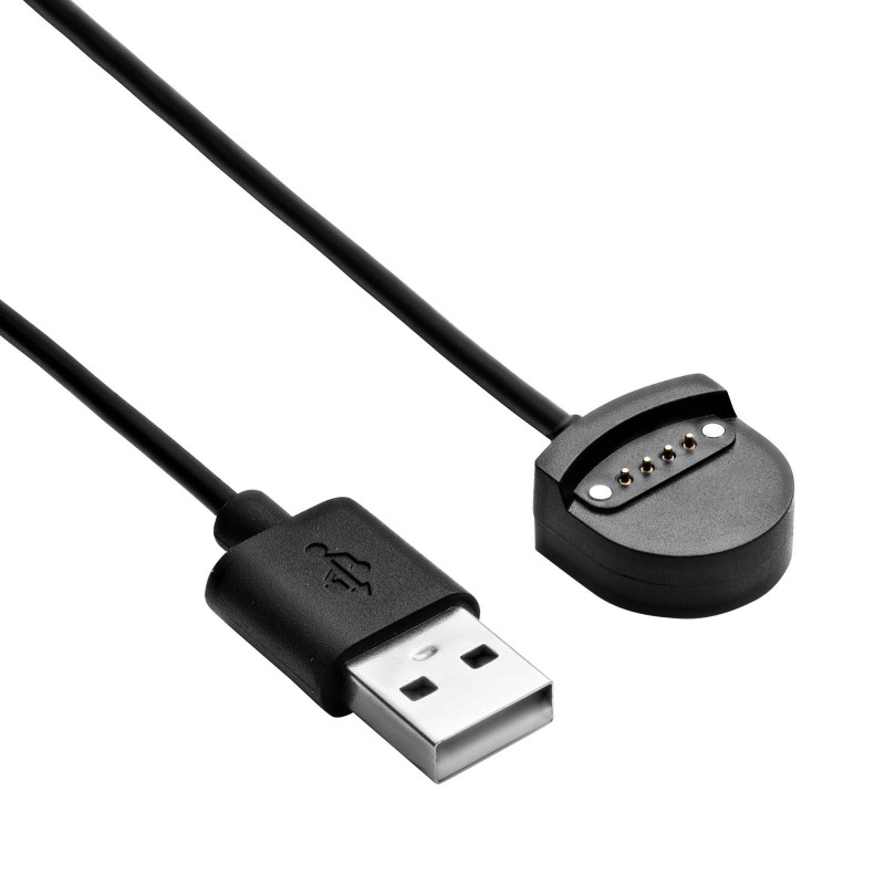 Akyga AK-SW-56 įkrovimo kabelis, skirtas Ticwatch S / E, USB-A, 1 m