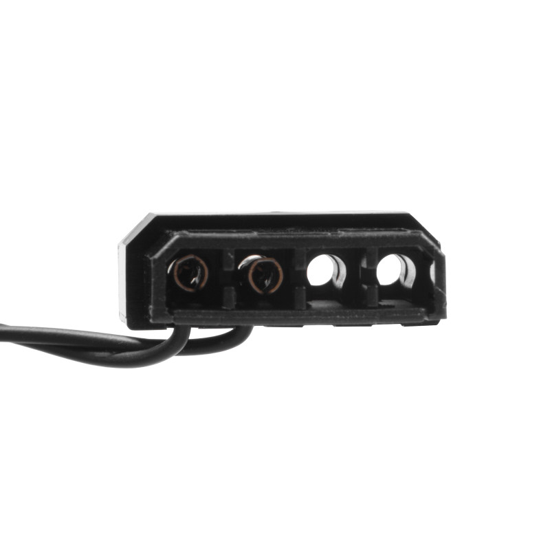 Akyga AW-12E-BG 120 mm korpuso ventiliatorius, 33 žalios LED, Molex, juodas