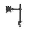 Akyga AK-MB-01 vieno monitoriaus laikiklis prie stalo, 15-32", iki 10 kg, VESA 75/100, juodas
