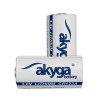 Akyga AKY1235 CR123A ličio baterija 3 V 1500 mAh, atspari aukštai temperatūrai iki 85 °C