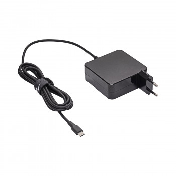 Akyga AK-ND-70 USB-C nešiojamojo kompiuterio įkroviklis, 65 W, Power Delivery, 5-20 V / 3-3,25 A, 1,2 m