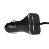 Automobilinis įkroviklis 12/24V Akyga AK-CH-10 45W 4x USB-A 5V / 9A modulinis juodas