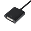 Akyga AK-AD-37 Mini DisplayPort (M) į DVI 24+5 (F) adapterio kabelis, 15 cm